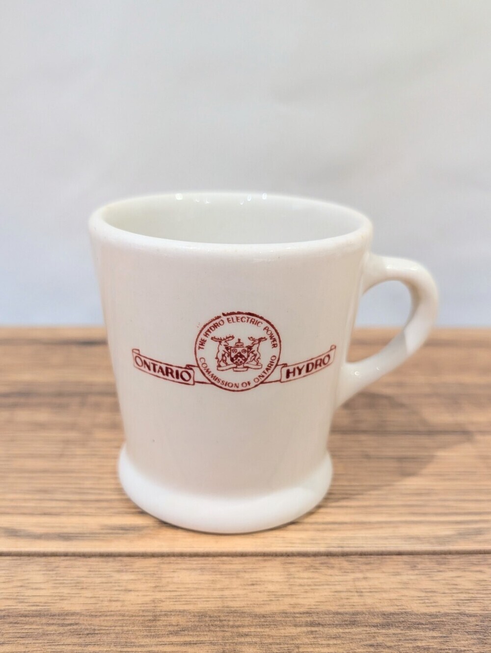 1970s Vintage Ontario Hydro Electricity Canada Hotel Ware Duraline England Mug